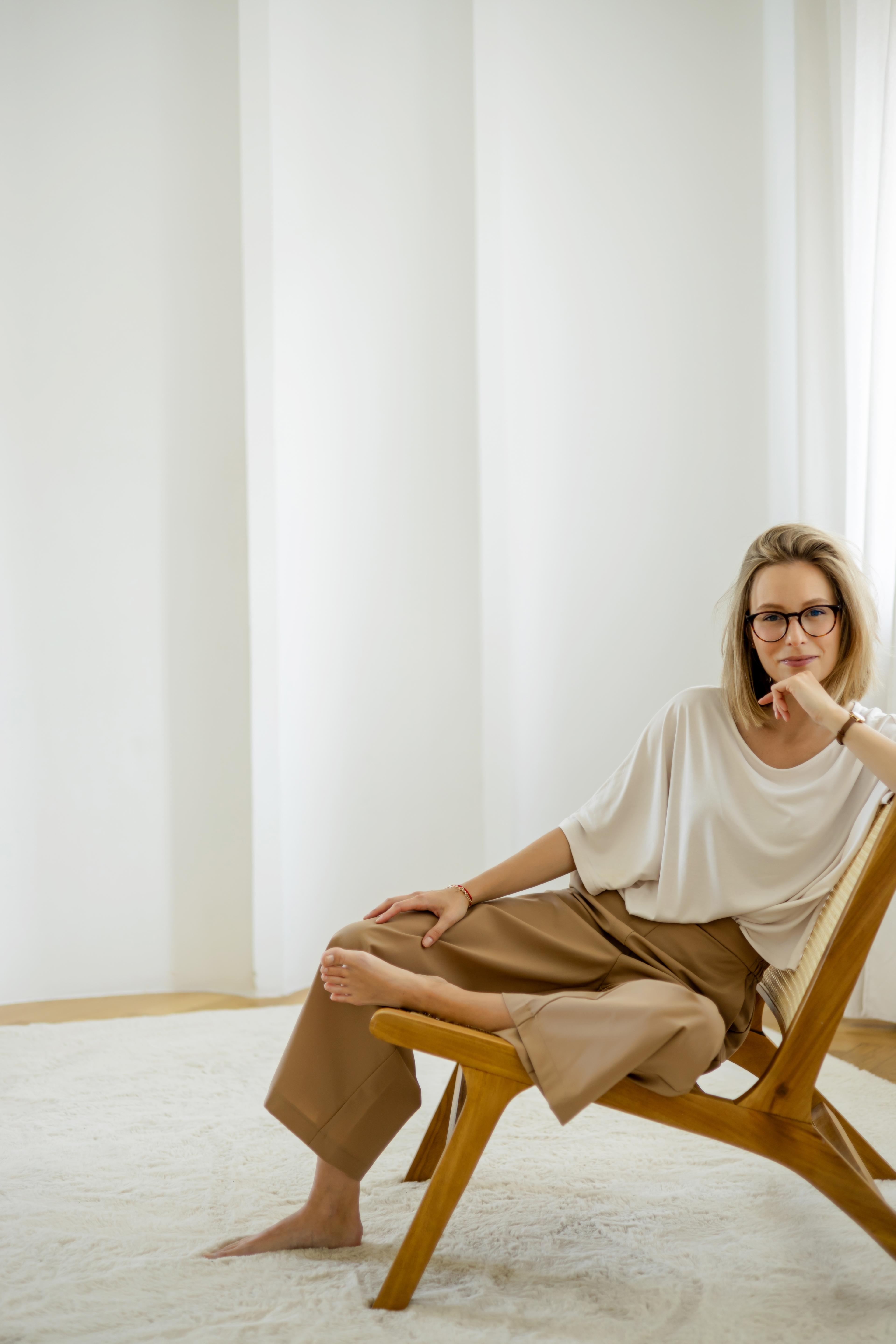 Osteopatka dziecięca podczas pracy